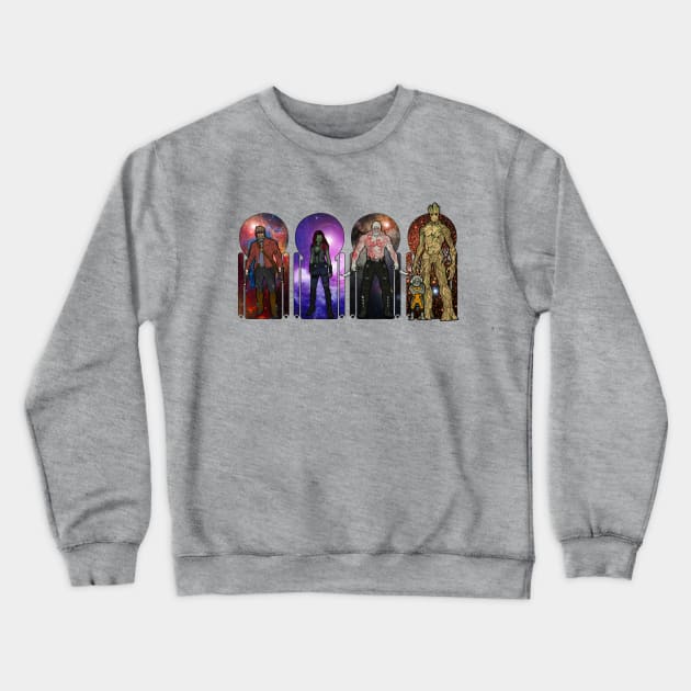 Seasons of the Guardians Crewneck Sweatshirt by emilyisnotamused 